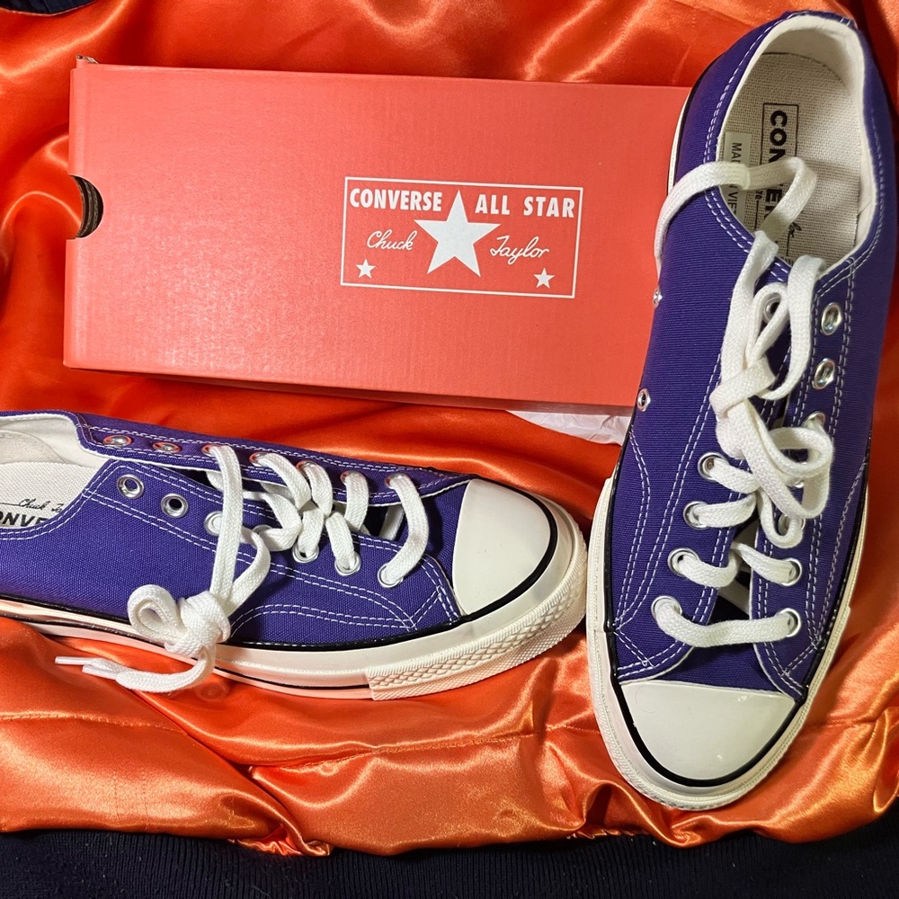 New Converse Chuck 70 Purple Unisex Men's 9 Women's 11